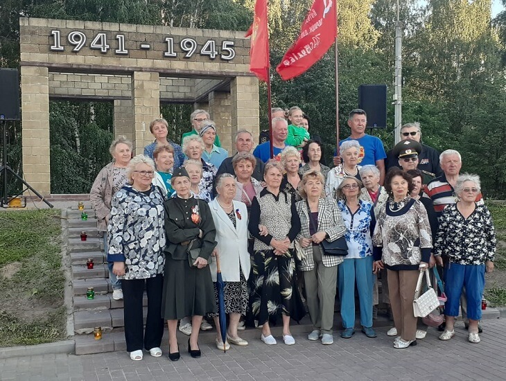 Ветераны ВС – участники акции памяти